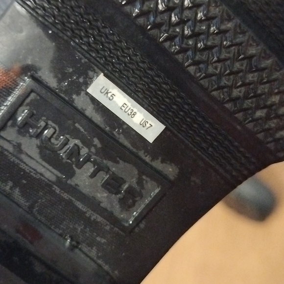 Hunter Half Chelsea Grey sz UK 5 / US 7 - Picture 5 of 5